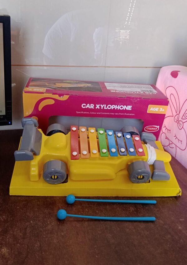ed79cf1f-58f4-45b2-8486-13519dbfa352.jpg Musical Car Piano Xylophone Toy, Plastic Car Xylophone (1 Set)