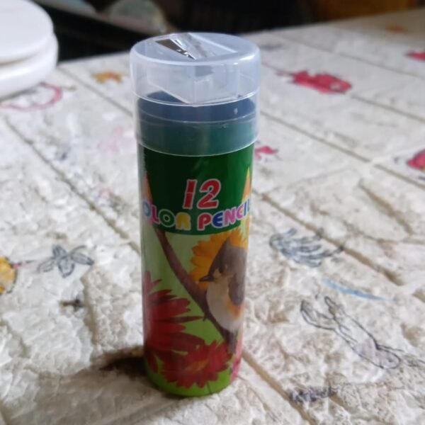 12pcs Colored Pencils With Sharpner Artist Pencils Colored (13 Pcs Set)