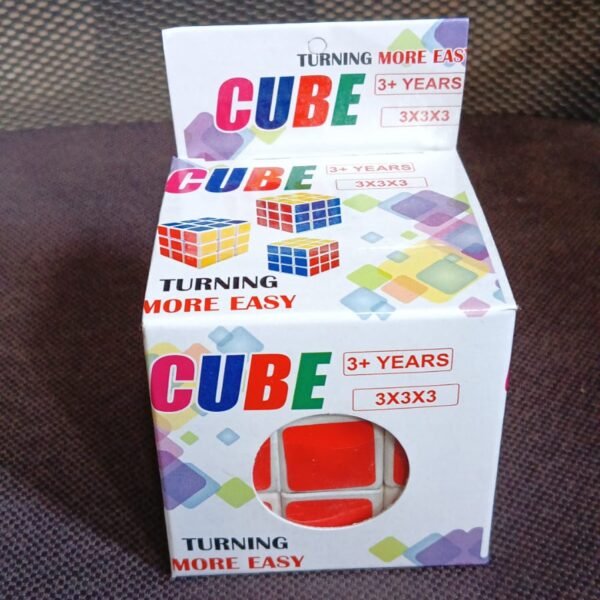 3x3x3 Cube Solving Kit - Includes Cuberubix cube (1 Pc )