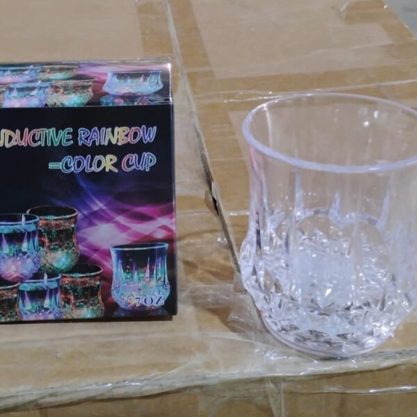 ee895823-8ab8-486e-934e-8be04a17f693.jpg LED Light-up Cup Water Inductive Rainbow Color Changing LED (1 Pc)