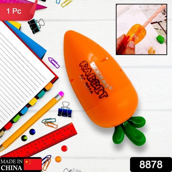Student Pencil Sharpener Cartoon Carrot Design Suitable for Kids  Stationery 1 Pc