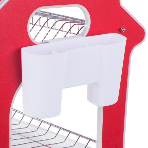 Dish Rack for Kitchen 3 Layer Dish Drainer Rack Stainless Steel Crockery Holder