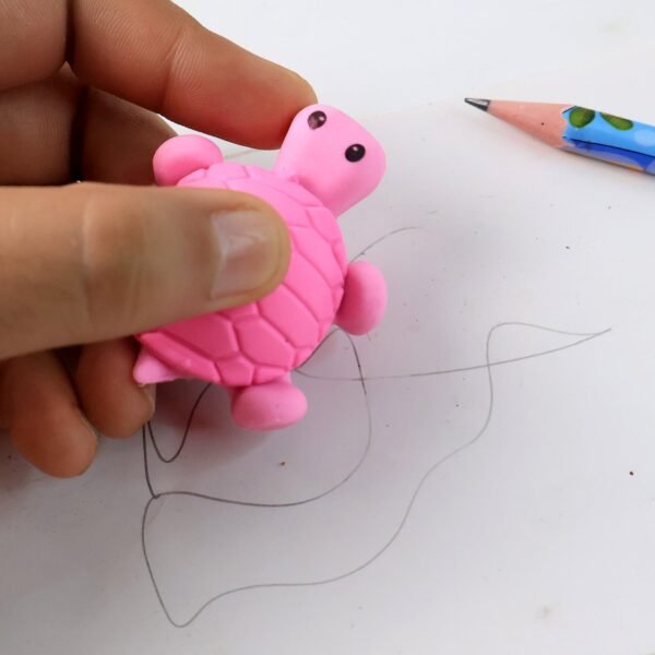 Cute Turtle Shaped Eraser for Kids (1 Pc)