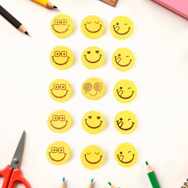 Cartoon Design Eraser (15 Pc / Mix Design)