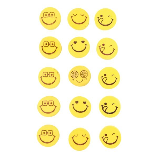 Cartoon Design Eraser (15 Pc / Mix Design)