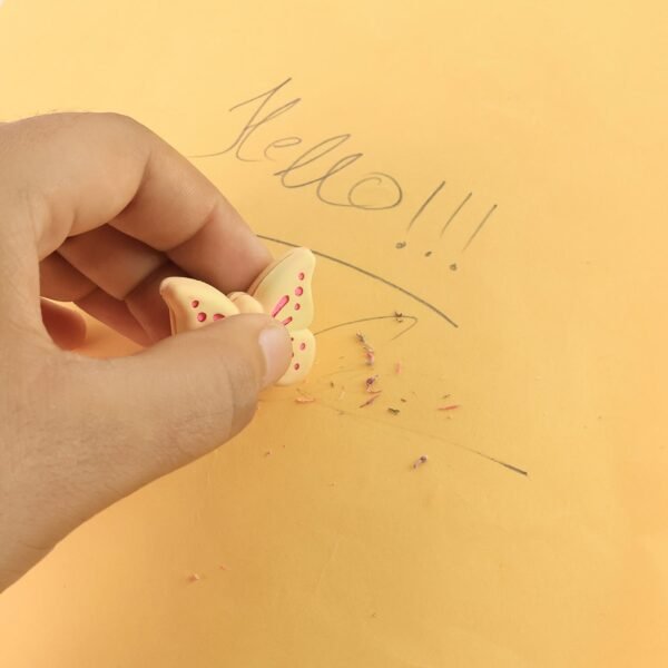 eraser-06_407a06d5-b6f5-4d47-8753-bdd5bc61a6e6.jpg Butterfly Shape Eraser Rubber (25 Pc / Mix Colour & Design)