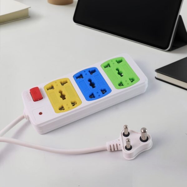 extension-board-05_13cc8b1b-286f-4cfb-b74f-2f8ee6d65e26.jpg Compact 3-Socket Universal Extension Board (1 Pc)