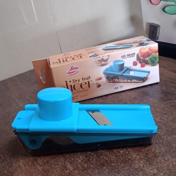 2-in-1 Multipurpose Vegetable & Dry Fruit Slicer (1 Pc)