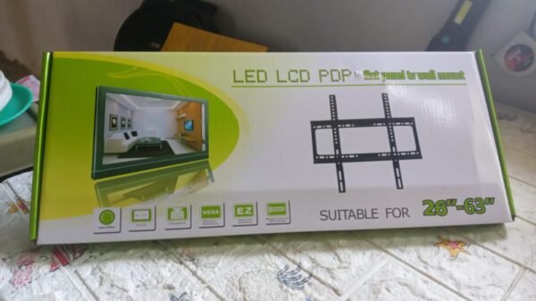 Heavy-Duty TV Wall Bracket for 26–63 Inch LED/LCD TVs (46×20 cm)