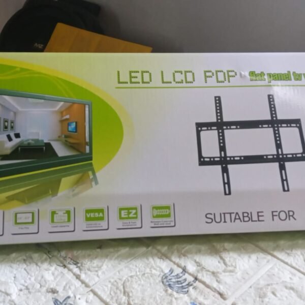 Heavy-Duty TV Wall Bracket for 26–63 Inch LED/LCD TVs (46×20 cm)