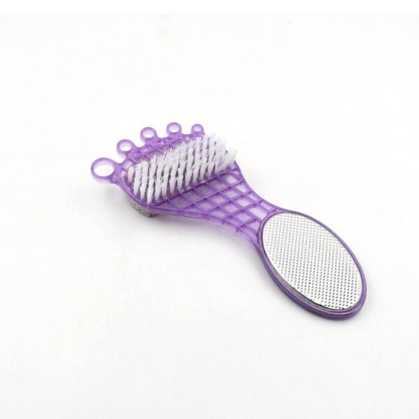 4 in 1 Pedicure Tool – Pumice, Brush, Scrubber & File for Soft Feet