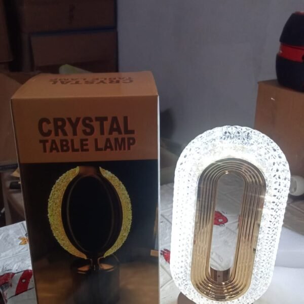 f20f2141-47bd-4b1f-a362-97254addafeb.jpg Touch Control Crystal Table Desk Lamp, 3-Way Dimmable Light, USB Rechargeable Crystal Diamond Table Lamp, Exquisite Night Stand Light Lamp Beside Lamp for Bedroom Living Room, Decorative Desk Lamp, Diwali