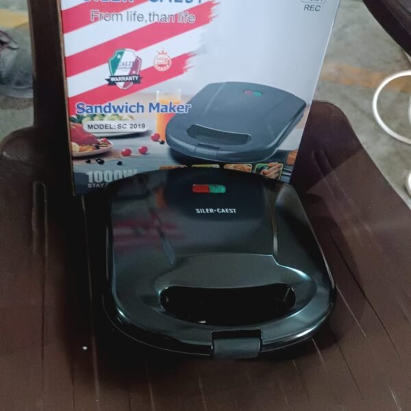 f22e1db1-a382-444c-a09d-1f1eab86a28f.jpg Sandwich Maker – Non-Stick Plates & Indicator Lights for Easy Home Cooking