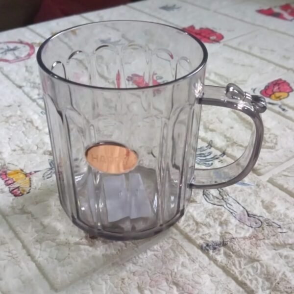 f47a272c-d4a2-47ff-8927-c46e0791aa96.jpg Multi-Purpose Plastic Cup, Toothpaste Holder Bathroom Cup Bathroom Cup With Slot Handle Mug Environmental Friendly Festival for Outdoor for Household Gift For Anniversary and Birthday, (1 Pc)