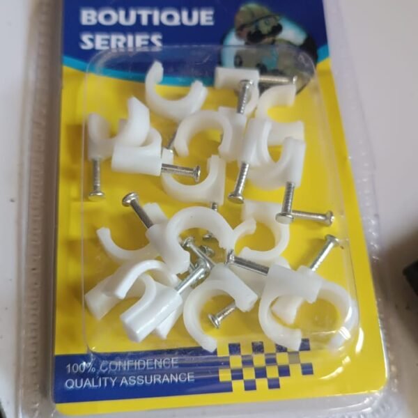 f4937f79-cd29-4f36-b324-75aaf3880488.jpg Wire Wall Clips, Plastic Cable Clips Round Wire Pins with Steel Nail (20 Pcs Set)