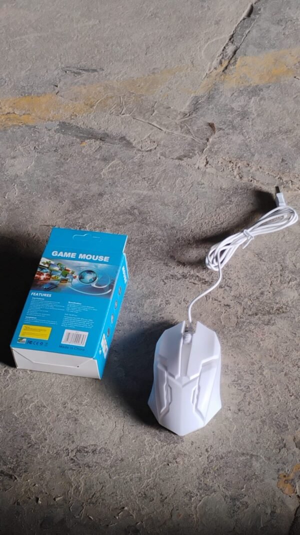 f4a0cefe-79b7-4947-8b86-cf27ad404450.jpg USB Wired Mouse, Gaming Mouse Colorful / Lighting Luminous (1 Pc / Wihte)