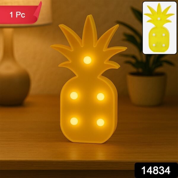 f4b3aea8-db26-4dfb-9730-443ce146bd8c.jpg Pineapple Shaped LED Decorative Night Light (1 Pc)
