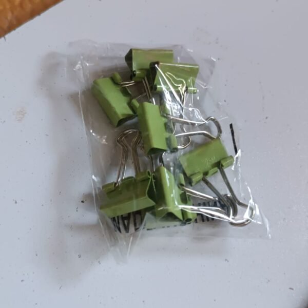 Paper Holding Binder Clips Paper Clips (8 Pcs Set / Mix Color)