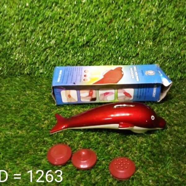 Dolphin Handheld Body Massager for Agony Stress Pain (8 Inch)