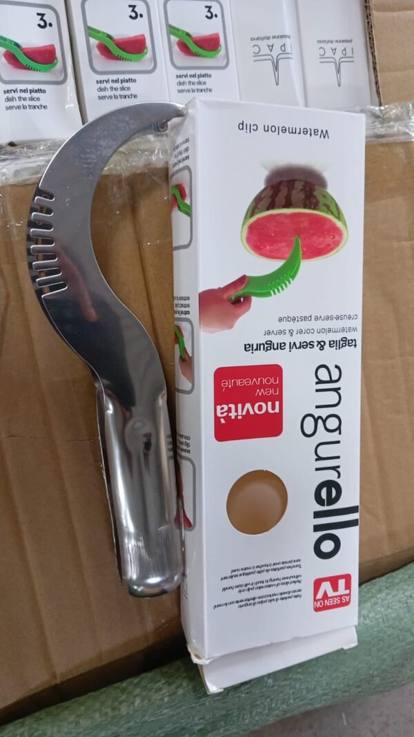 Watermelon Slicer – Stainless Steel Corer & Cutter, Multi-Purpose Fruit Tool