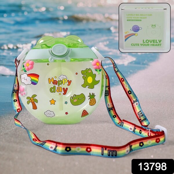 f6f7be46-0f34-4e8b-ba40-dd35c2207230.jpg Donut Water Bottle Sipper Bottle (1 pc / 400 ML Approx)