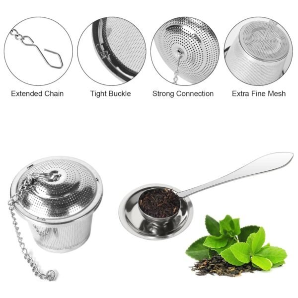 SS Easy Tea Filter for Filtering Tea in Household and Official Kitchen Use