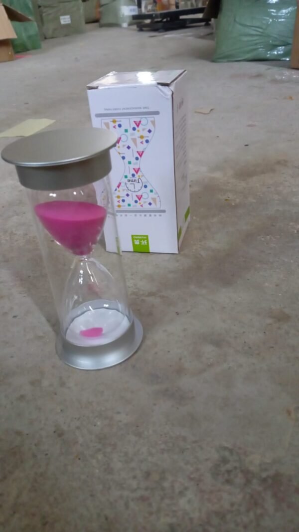 f7edc333-ebf3-476a-83fe-92411feea0c9.jpg 45-Minute Green Sand Timer – Hourglass Time Management Tool (Color: Green)