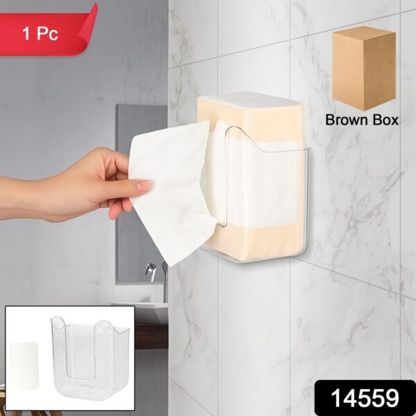 f849bba9-78de-4f8a-96ce-b1a2351443f7.jpg Tissue & Napkin Dispenser Holder - (1 Pc)