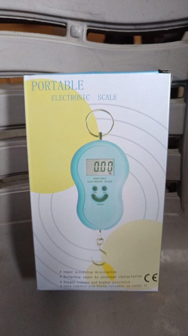 40Kg 10g Portable Handy Pocket Smile Mini Electronic Digital LCD Weighing Scale
