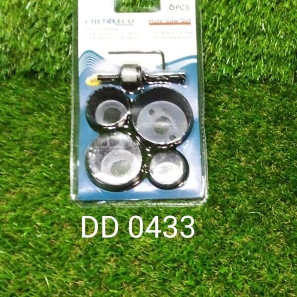 Hole Saw Set Drill Bit set 32mm ,38mm ,44mm ,54mm (6 pcs)