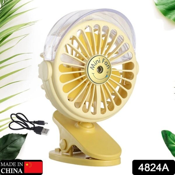 f8793bae-a887-4aab-ab2c-0d683bb05b39.jpg Clip Desk Fan Portable Table Cooling Fan for Home, Car & Office