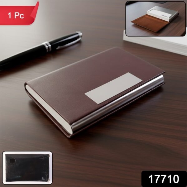 f8f50a54-a826-46c6-bd67-48b63563a3e4.jpg Premium Executive Business Card Holder (1 Pc)
