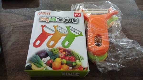 Peeler Slicers Shredders for Fruits and Vegetables (3 Pcs Set)