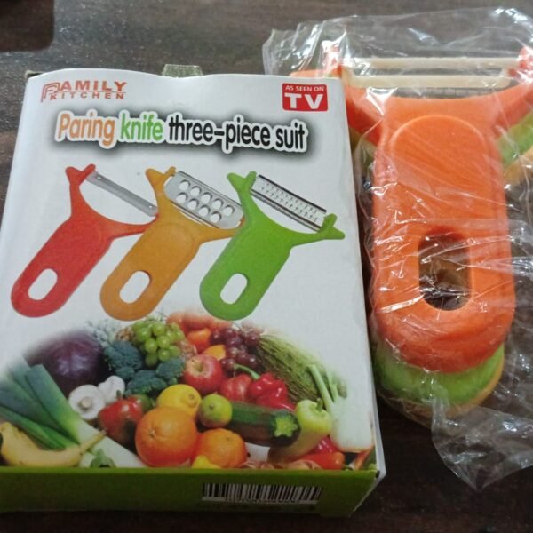 Peeler Slicers Shredders for Fruits and Vegetables (3 Pcs Set)