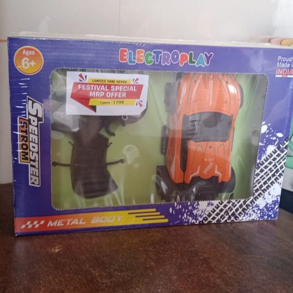 Electroplay Metal Body High-Speed RC Supercar with Remote Control Racing Car