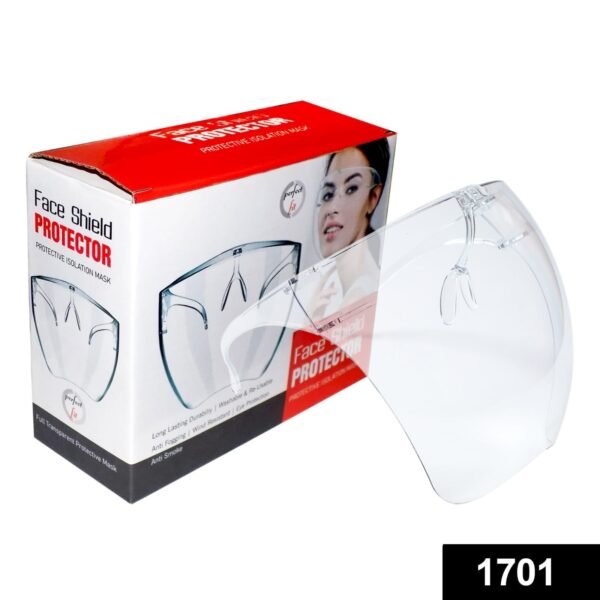 Multipurpose Clear Face Shield Anti-fog Anti-Scratch Protective Fashion Wear for Men