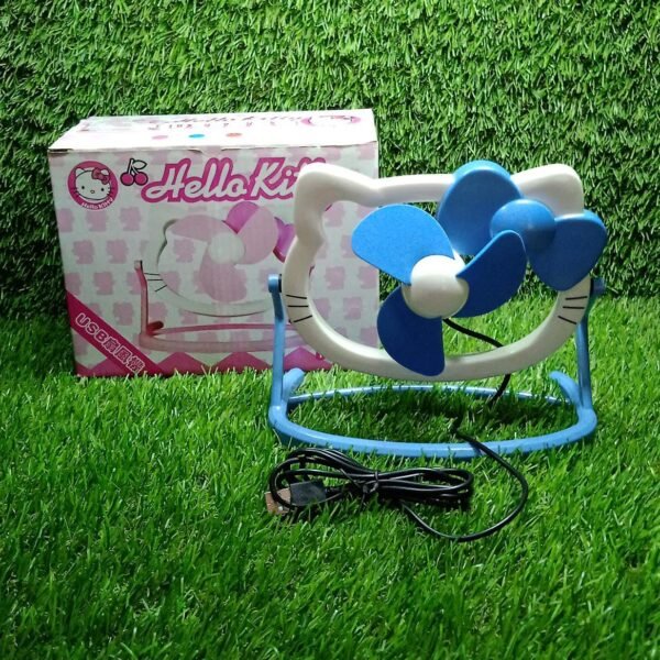 USB Mini Fan: Cute, Quiet & Portable Desk Buddy (Battery Not Included)