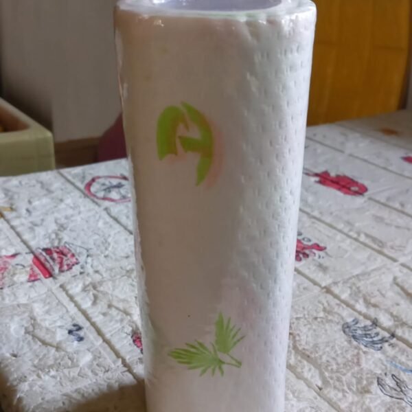 Non Woven Reusable Tissue Roll Oil Absorbing Paper Towel 40 sheets / Pulls