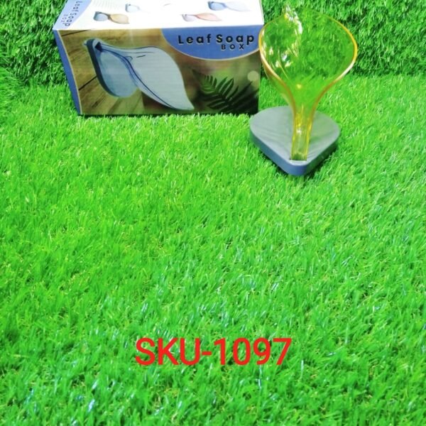 Leaf Shape Soap Box Self Draining Bathroom Soap Holder