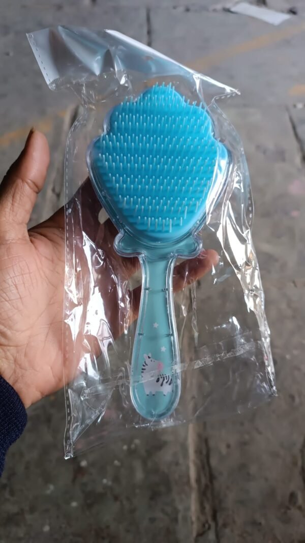 faa9edeb-e0fb-45de-be77-655ce4b5246c.jpg Cartoon Hair Brush Massage Shower Comb Blur Wet Salon (1 Pc ), Hair accessories