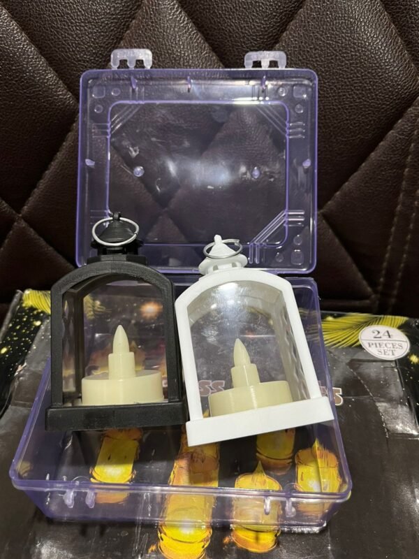 Smokeless Led Light Lantern Lamp, Diwali (2 Pc)