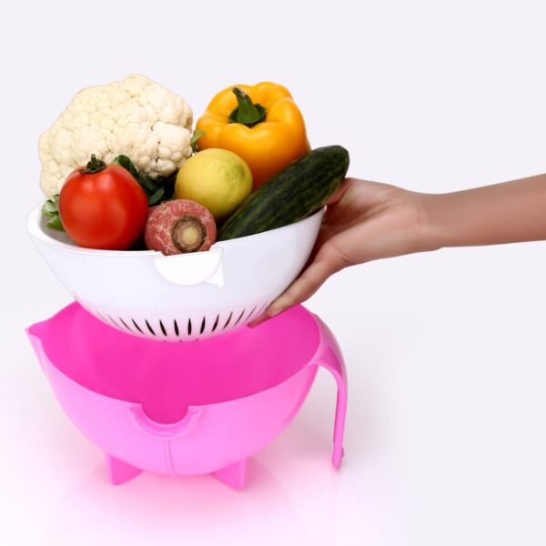 fb7b7ff4-77cd-4e5b-ba80-1cea314f7d19.jpg Multifunctional Vegetable Fruits Cutter Shredder with Rotating Drain Basket
