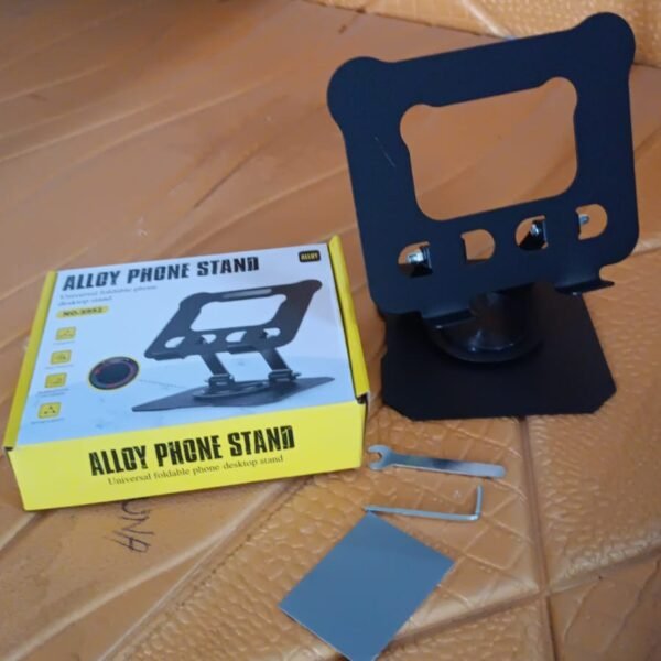 Aluminium Alloy 360°Rotating Bracket, Adjustable Stand (1 Pc)