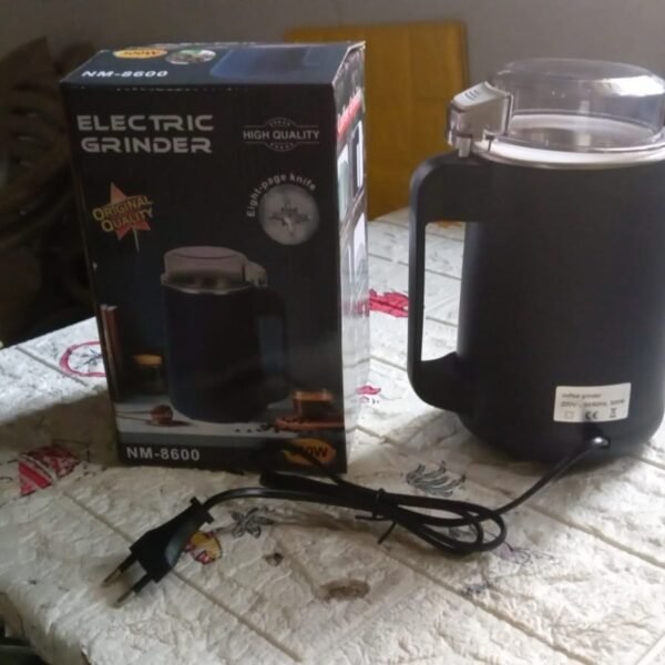 Electric Coffee & Spice Grinder Machine for Home, Fine Powder Maker (300W)