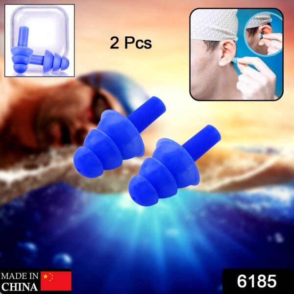 Safety Ultra Soft Foam Ear Plugs Reusable for Sleeping Travel  2 Pc
