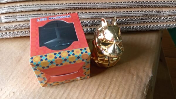 Multicolour LED Mushak / LED Mooshak for Ganpati Decorations, Ganesh Ganesha (1 Pc)