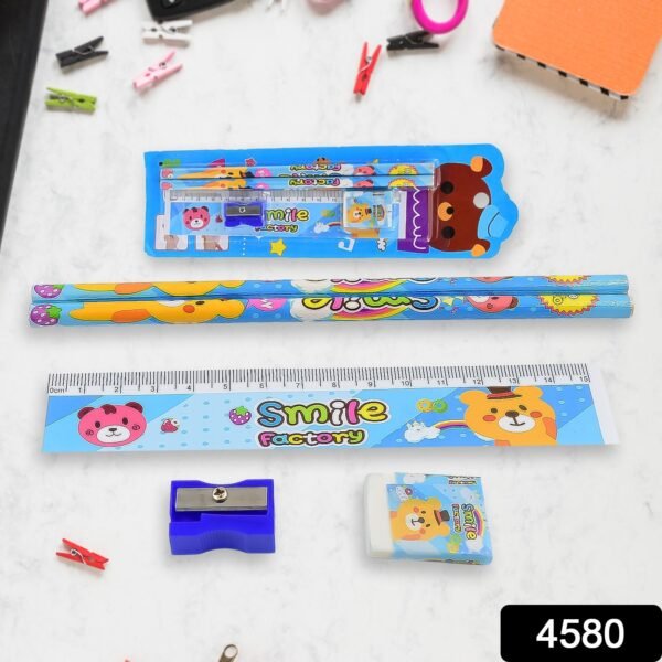 Cartoon Wooden Pencil Set for Kids (Mix Color / 1 Set)