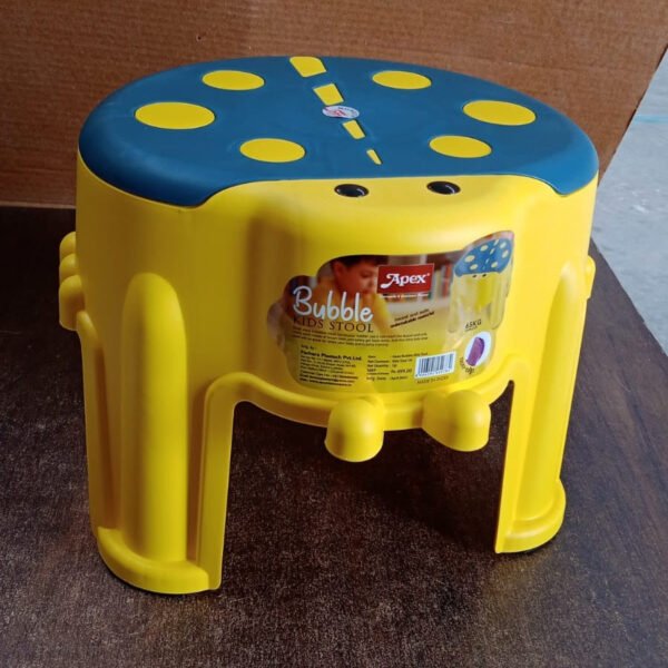 Apex Bubble Kids Stool | Durable Plastic Step Stool for Kids  (1 Pc)