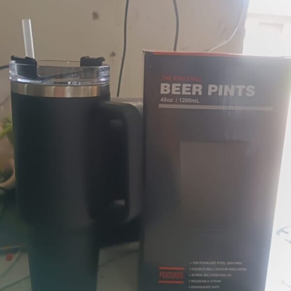 Premium 1200 ML Stainless Steel Vacuum Insulated Travel Mug Tumbler  (1200ML / 1 Pc)