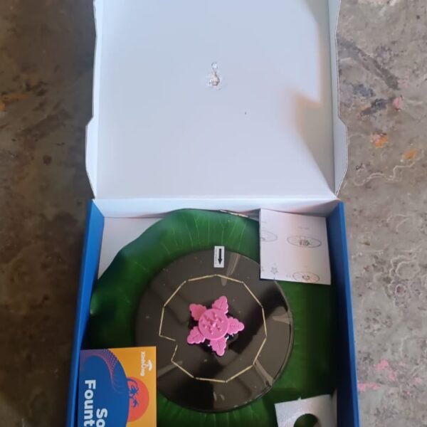 Solar-Powered Floating Fountain Pump for Ponds